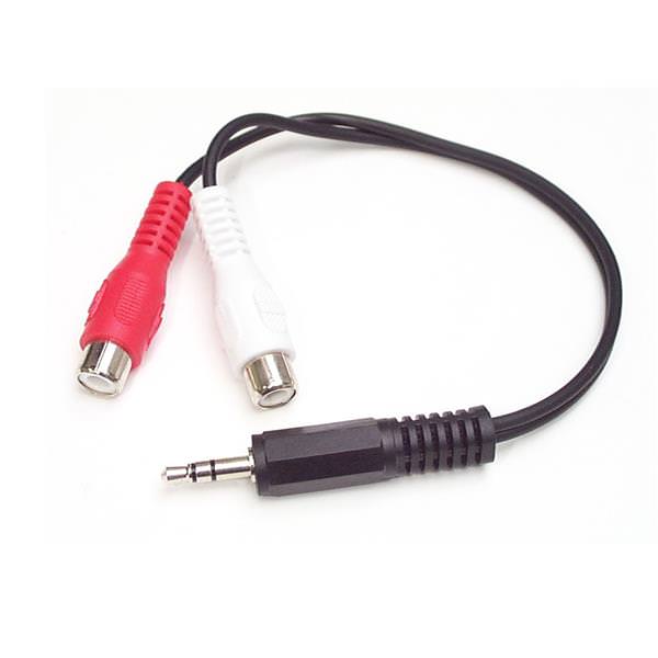 STARTECH CABLE CONVERTIDOR ADAPTADOR AUDIO 15CM MI